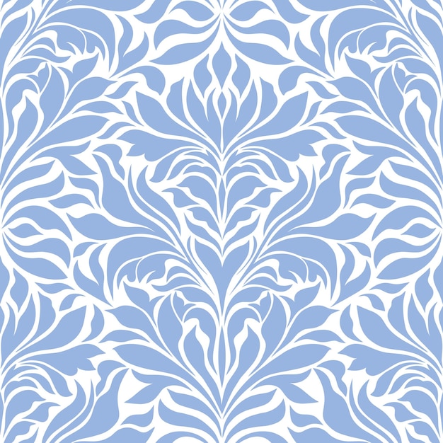 Damask seamless pattern