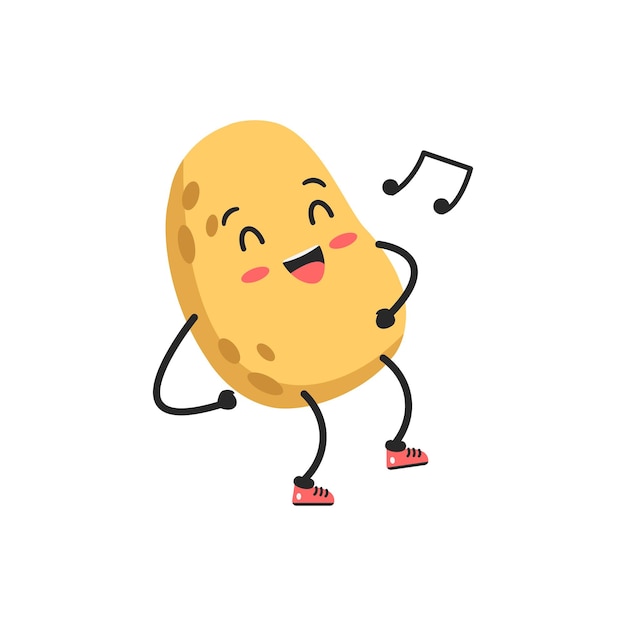 Dance Potato Sticker