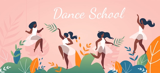 Dance School or Choreography Studio Ad Banner