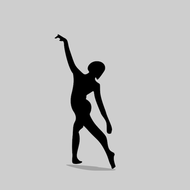 Dancer vector Silhouette