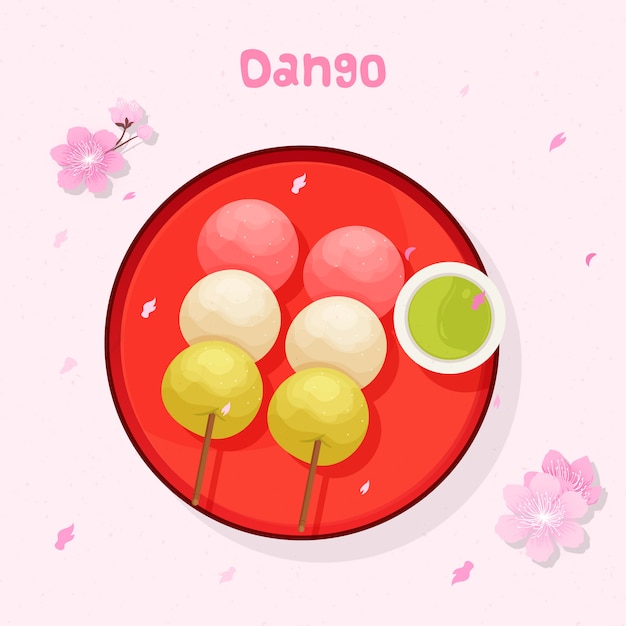 Dango Japan Food Dish