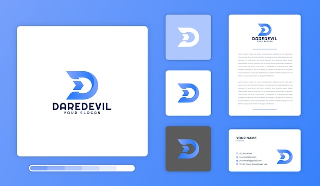 Daredevil Logo Design Template