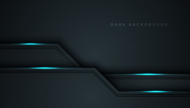 Dark abstract background with overlap layers