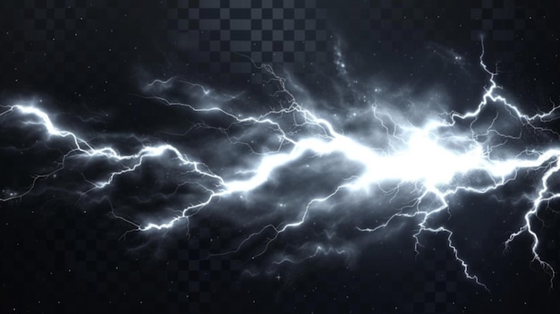 a dark background with a lightning bolt and a dark background