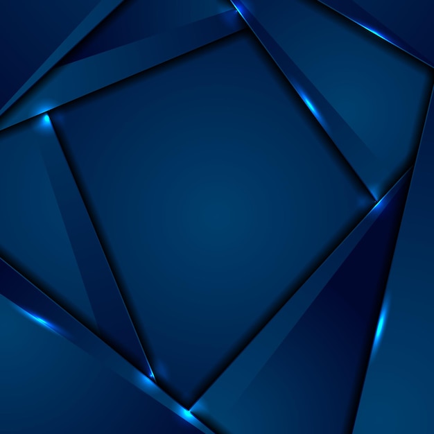 Dark blue corporate background with glowing lines