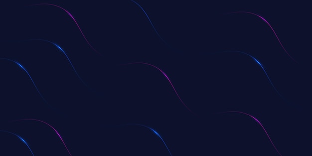 Vector dark blue and purple line digital futuristic technology background use for business,poster, template