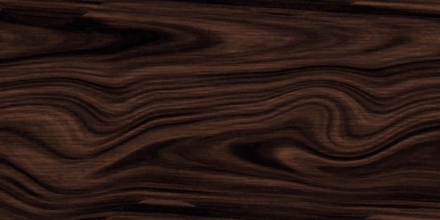 Dark brown wood texture background old wooden surface texture vector illustration