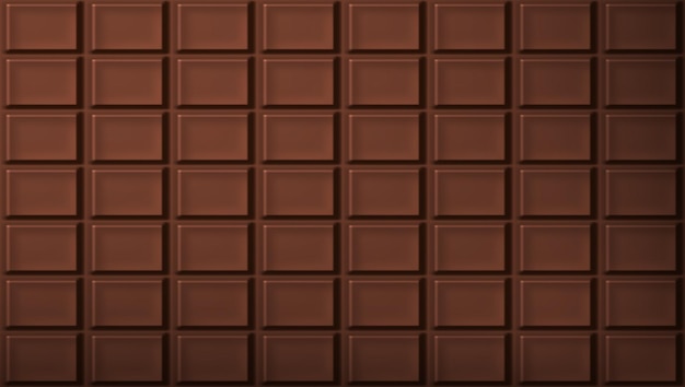 Dark Chocolate Bar Pattern Background