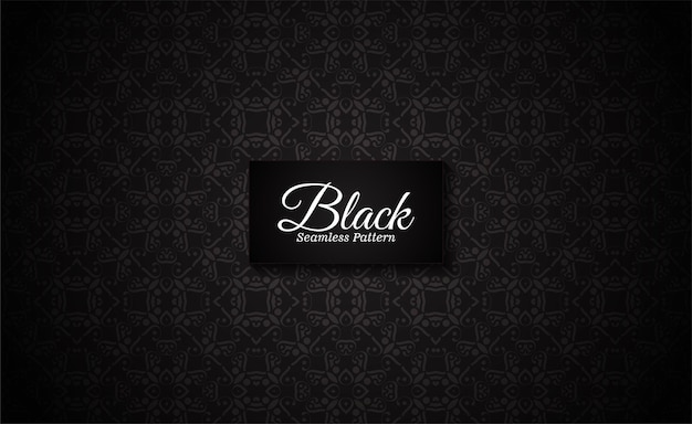 dark ethnic seamless pattern template