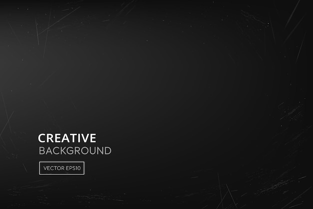 Dark gradient black background with scratches