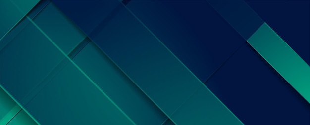 Vector dark green and blue stripes abstract tech background