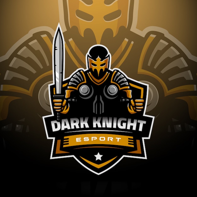 The dark knight logo esport