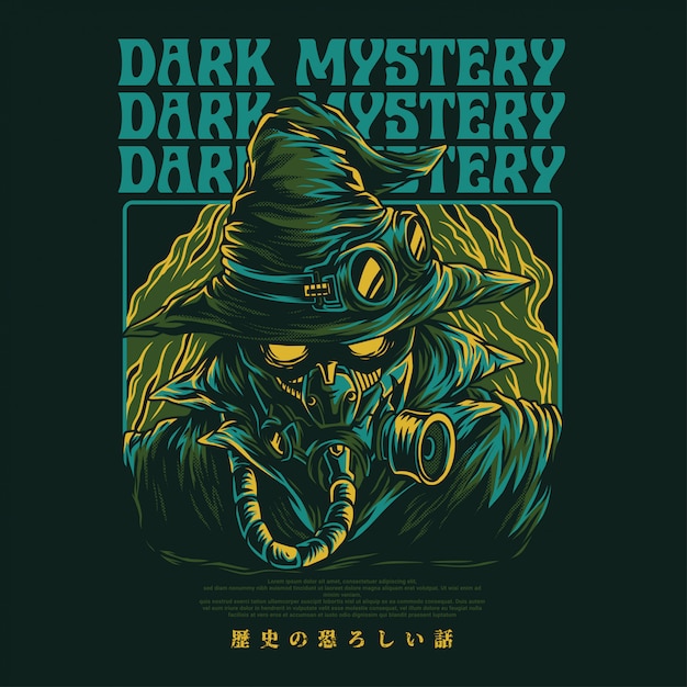 Dark Mystery Illustration