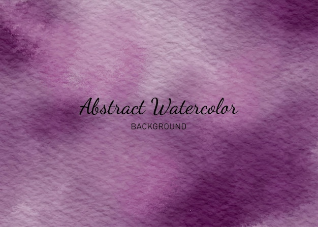 Dark Purple Abstract Watercolor Background