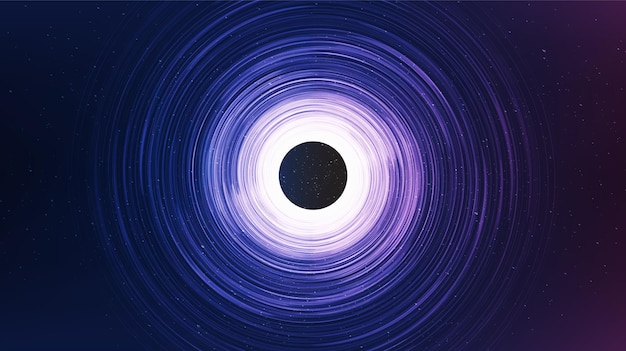 Dark Spiral Black hole on Galaxy background with Milky Way spiral,Universe and starry concept design,vector