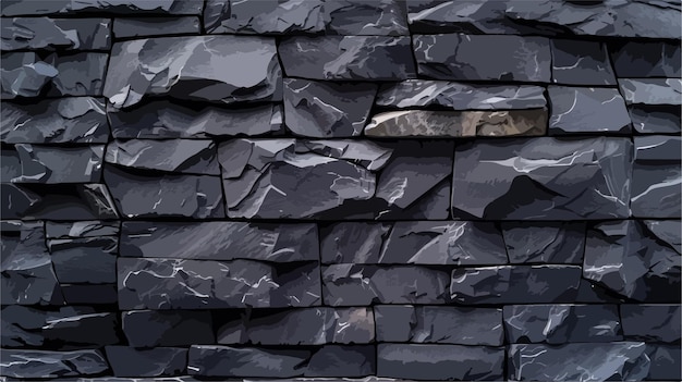 Vector dark stone blank wall background vector design