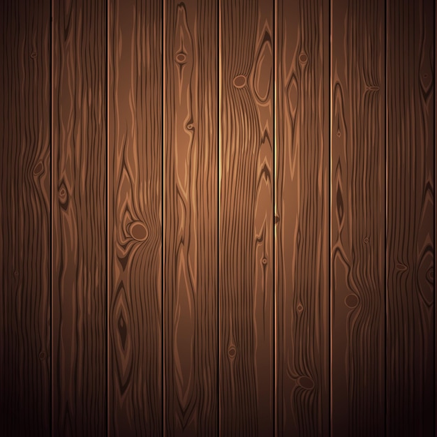 Dark Wooden Seamless Pattern