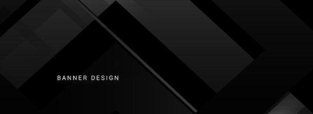 Darkness concept design black geometric background