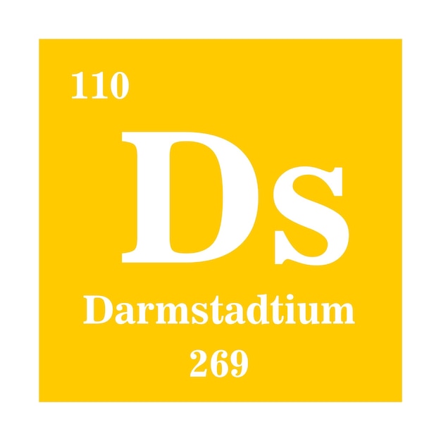 darmstadtium icon vector illustration design