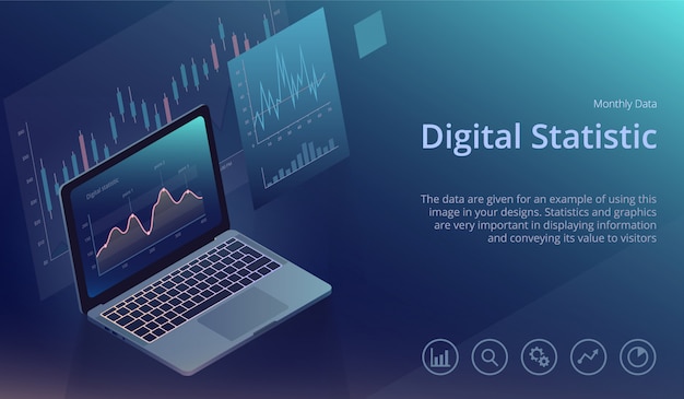 Data analysis and digital statistics template