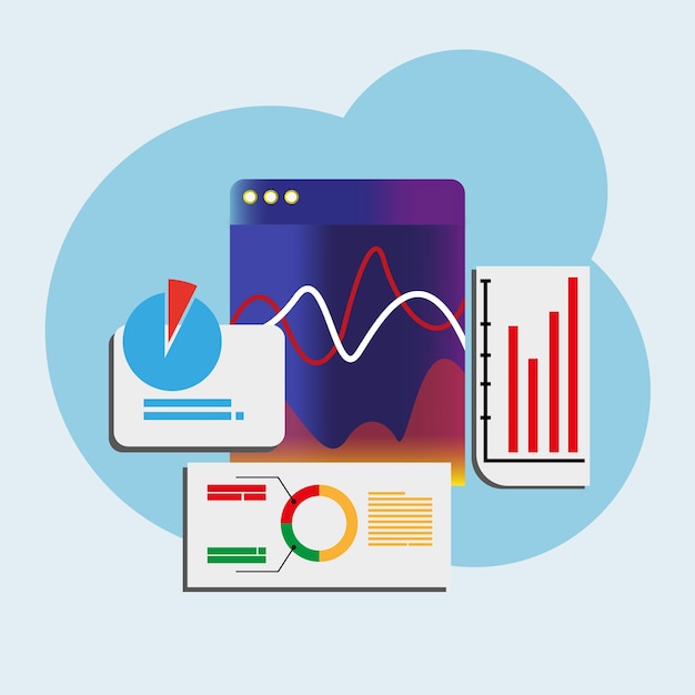 Data analysis illustration