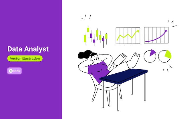 Data Analyst Illustration