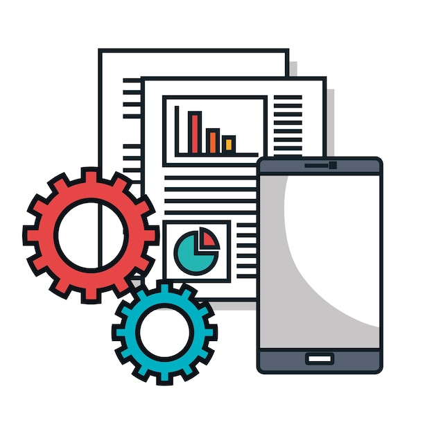 data center flat line icons vector illustration design