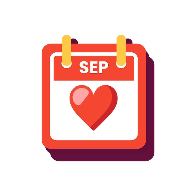 date love September icon