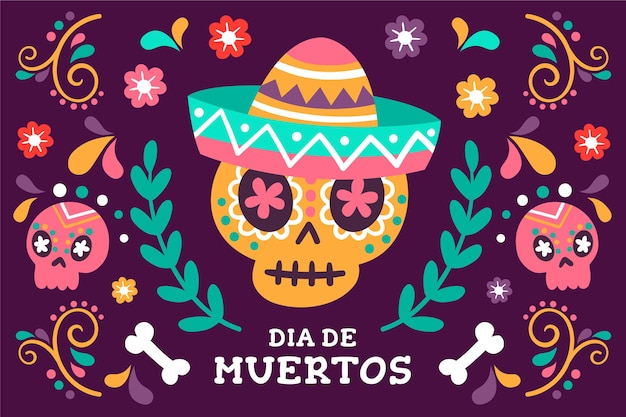 Day of the dead background