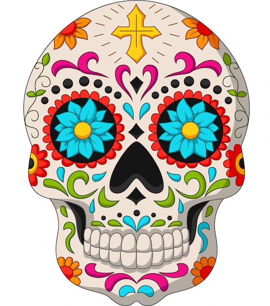 Day of the Dead Skulls 