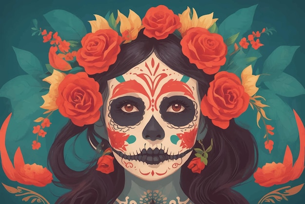 Day of the Dead vector illustration