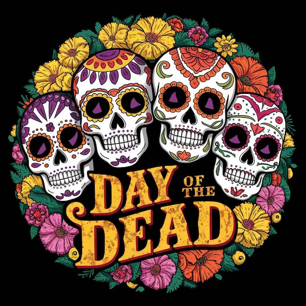 Vector day of the dead