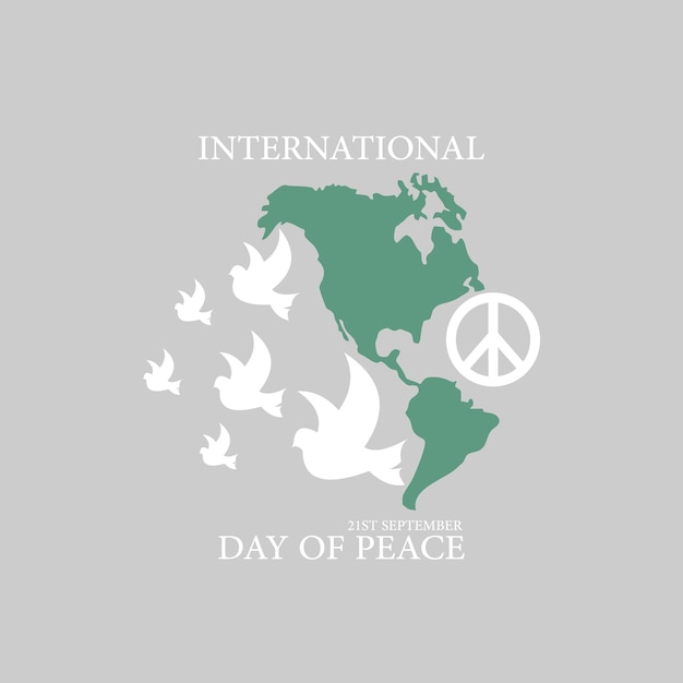 Day of peace Vectors Illustrations