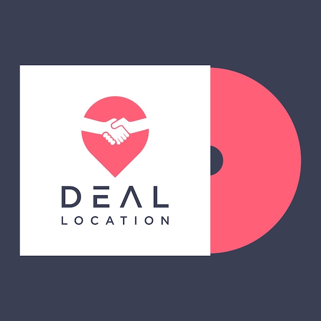 deal location logo design template