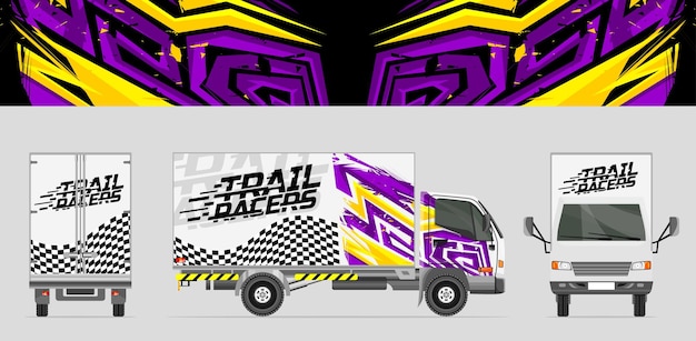 Decal sticker designs for trucks dirt bike theme