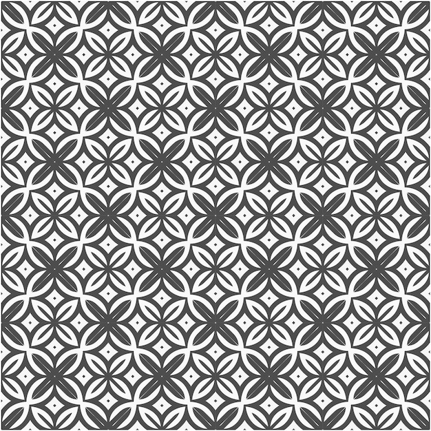 Decorative abstract seamless geometric lines pattern