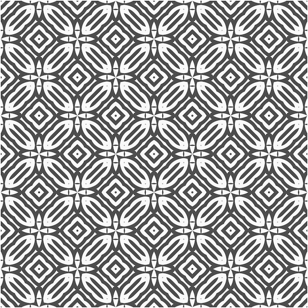 Decorative abstract seamless geometric lines pattern