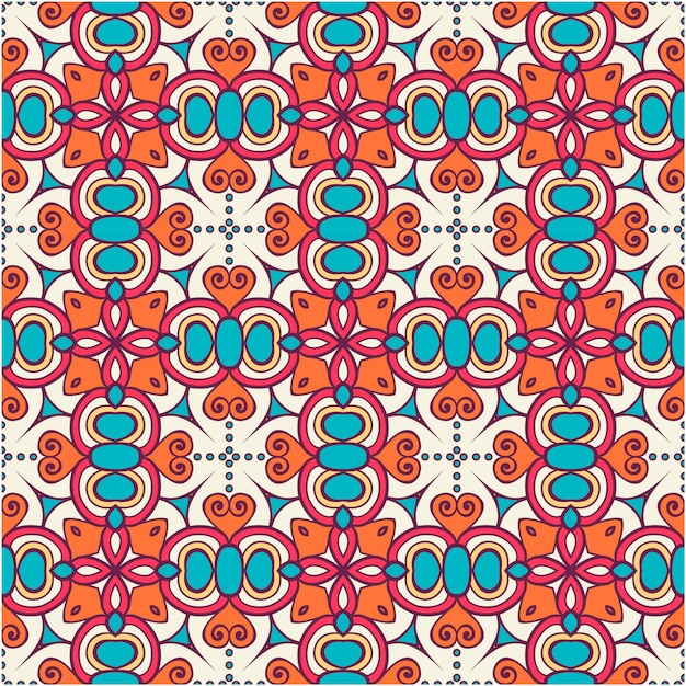 Decorative abstract seamless pattern background