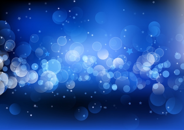 Decorative bokeh lights background 