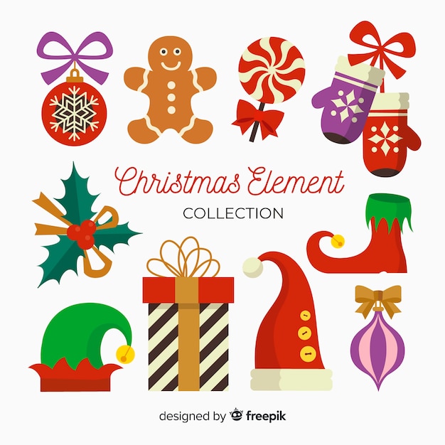 Decorative christmas elements