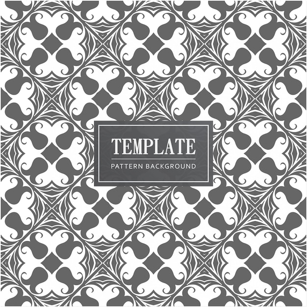 Decorative dark pattern template