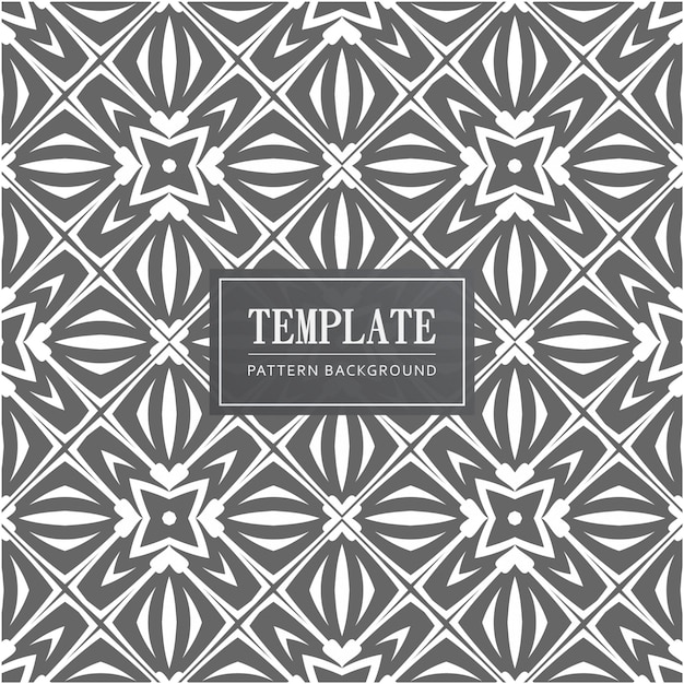 Decorative dark pattern template