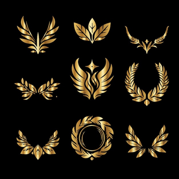 decorative elements for logo