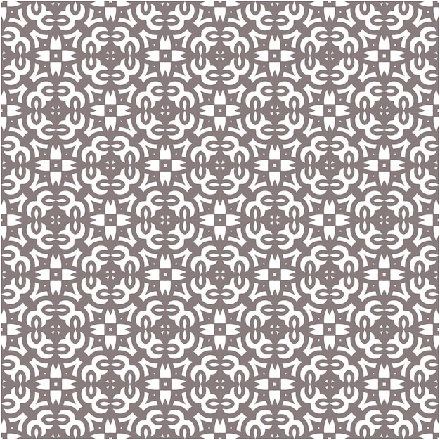 Decorative floral Seamless pattern traditional design