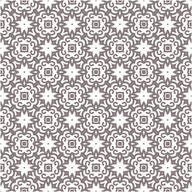 Decorative floral Seamless pattern traditional design