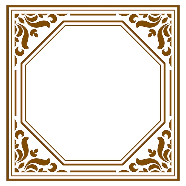 Decorative frame element