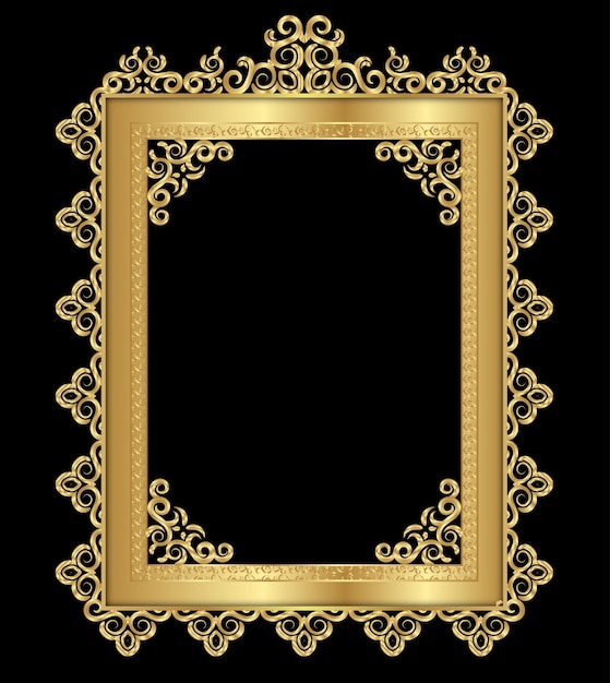 Decorative frames and borders set vector design