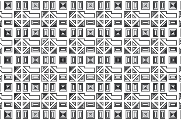 Decorative geometric pattern