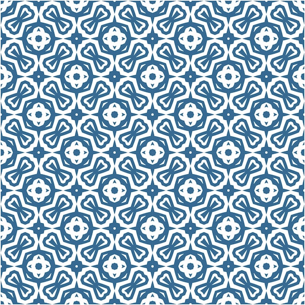 Decorative luxury pattern design with abstract style