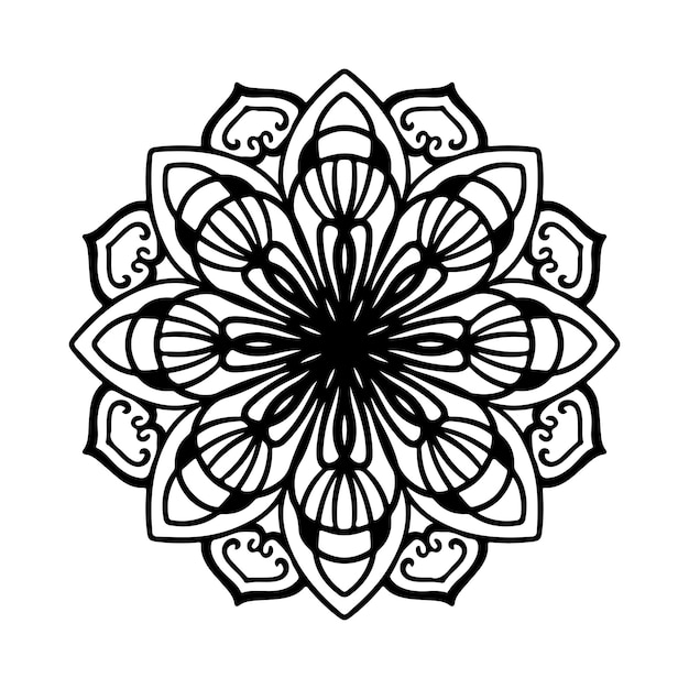 Decorative mandala illustration